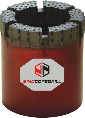 Harga yang bagus BNHP Wireline Alam Berlian Permukaan Set Inti Drilling Bits Untuk Patah Pembentukan Rocks on line