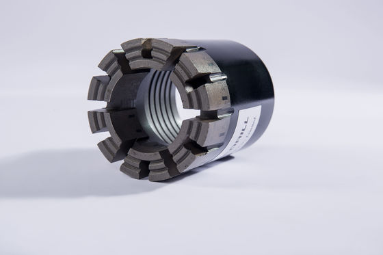 Harga yang bagus Diamond Wireline Bor Bits Tipe Turbo WL3 Dengan Kemampuan Pemotongan Lebih Sedikit Tekanan on line