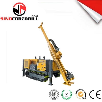 Rig Pengeboran Inti Permukaan yang Dipasang di Crawler SC10 dengan Kedalaman 1200m dan Sistem Top Drive