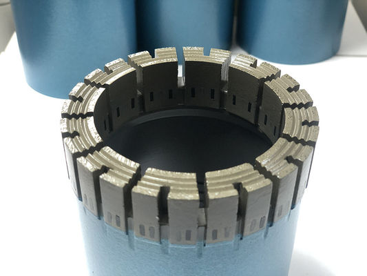 Harga yang bagus Surface Set Multi Step HQ Natural Diamond Core Bit Eksplorasi Pertambangan Kelas Tinggi on line