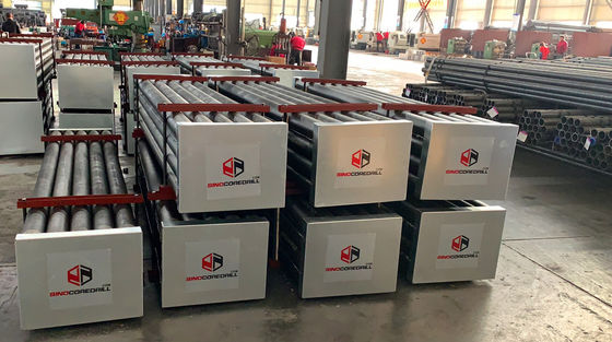 Harga yang bagus Pengerasan Kekuatan Tarik Tinggi Wireline Drill Rod Permukaan Perawatan Panas on line