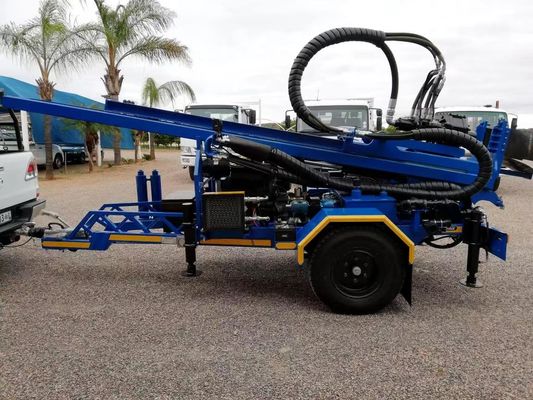 Harga yang bagus 250mm Pengeboran Kedalaman 200 Meter Rig Pengeboran Sumur Air Dengan Sertifikat CE on line