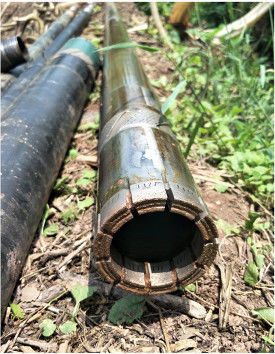 Harga yang bagus Core Drilling Diamond Core Bit Rekaman Drilling Cepat Dengan Berlian Sintetis Premium on line