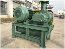 Harga yang bagus Tekanan Tinggi 220V Roots Air Blower Three Lobe Double Tank Rpm 700 - 2200 Kecepatan on line