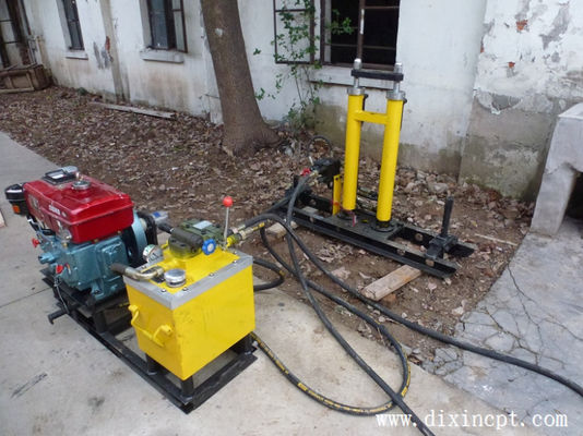 Harga yang bagus Alat Uji Penetrasi Kerucut Hidrolik Kopling Cepat Berat 180kg ISO9001 on line
