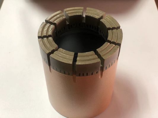Harga yang bagus DCDMA Standar Diresapi Berlian Core Drill Bit Crown Tinggi 12mm on line