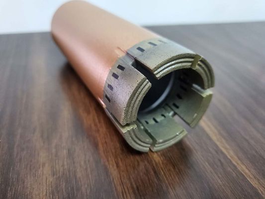 Harga yang bagus TT48 / LTK48 Tabung Ganda Diresapi Berlian Core Drill Bit 12mm Dinding Ekstra Tipis on line