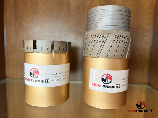 Harga yang bagus Hard Rock Mining 12mm Diamond Core Bit HWL Diresapi on line