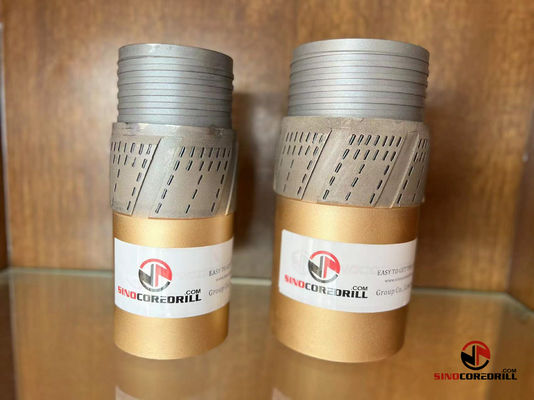 Harga yang bagus Pembuka Lubang Diamond Reaming Shell, BQ Back Reamer Untuk Diamond Bor Bit on line