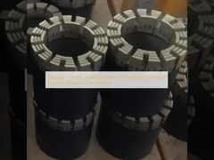 Kerang Reaming Seri Q yang tahan lama dengan berlian sintetis Ideal untuk Pengeboran Inti Kabel